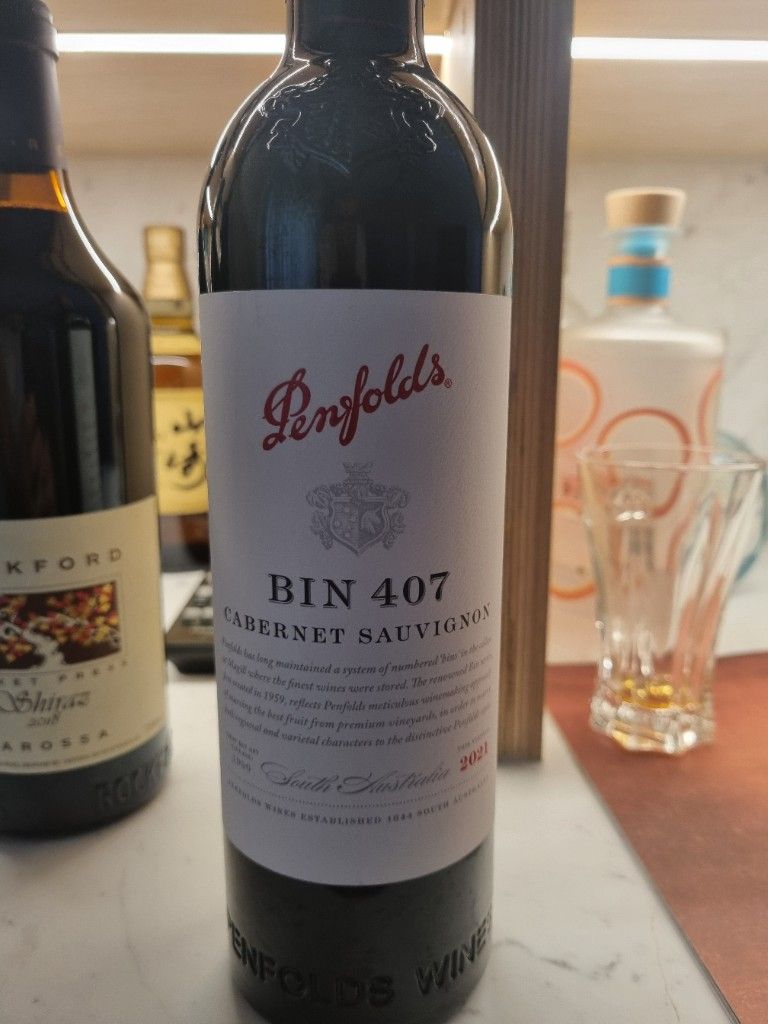 2021 Penfolds Cabernet Sauvignon Bin 407 - CellarTracker