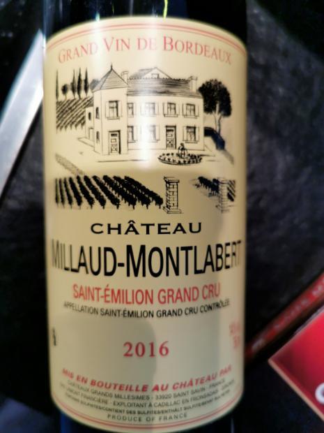 Château Millaud-Montlabert Saint-Émilion Grand Cru