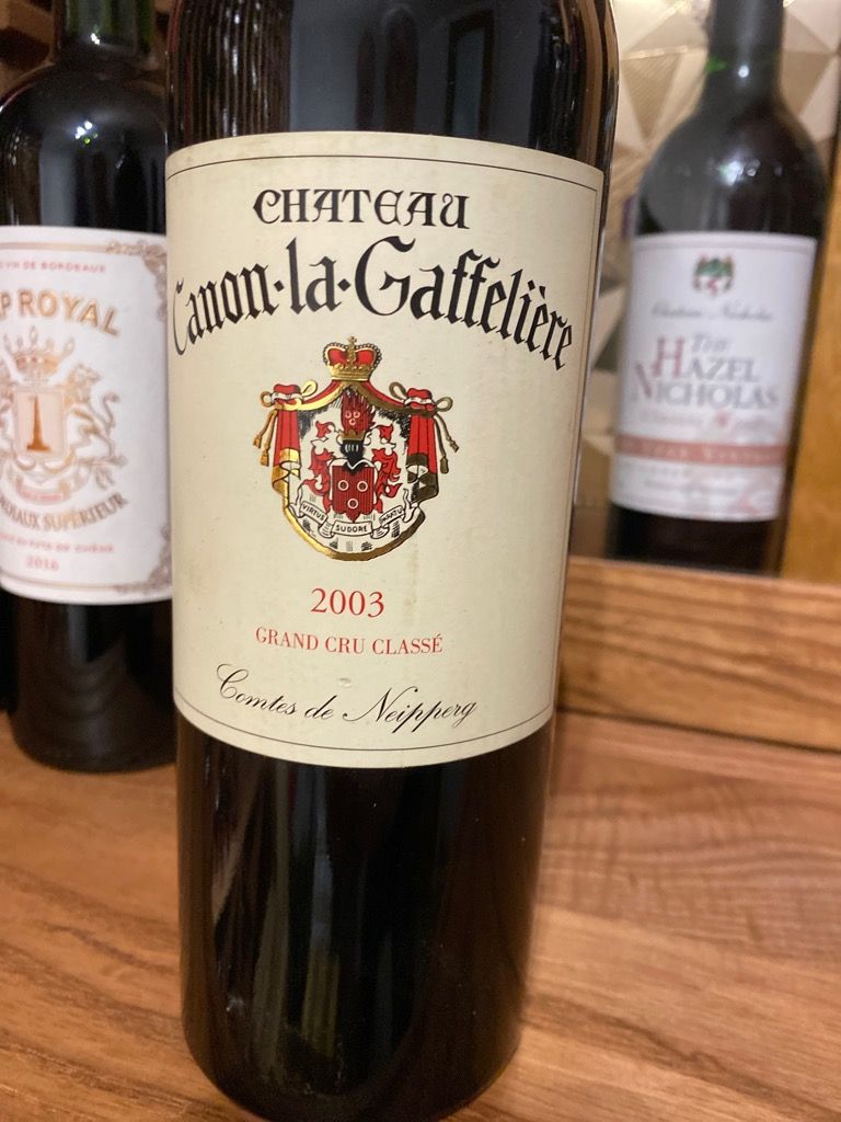 2003 Château Canon-la-Gaffelière - CellarTracker