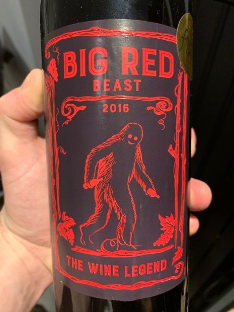 2016 Les Celliers Jean d'Alibert Big Red Beast -