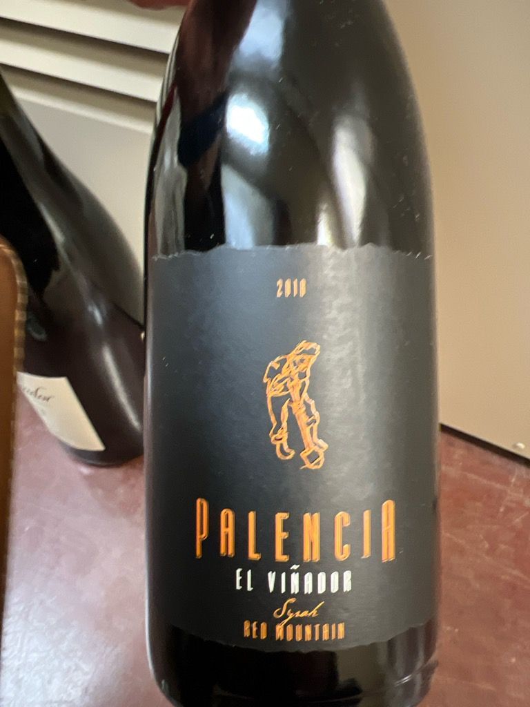 2017 Palencia Cabernet Sauvignon El Viñador, USA, Washington, Columbia ...