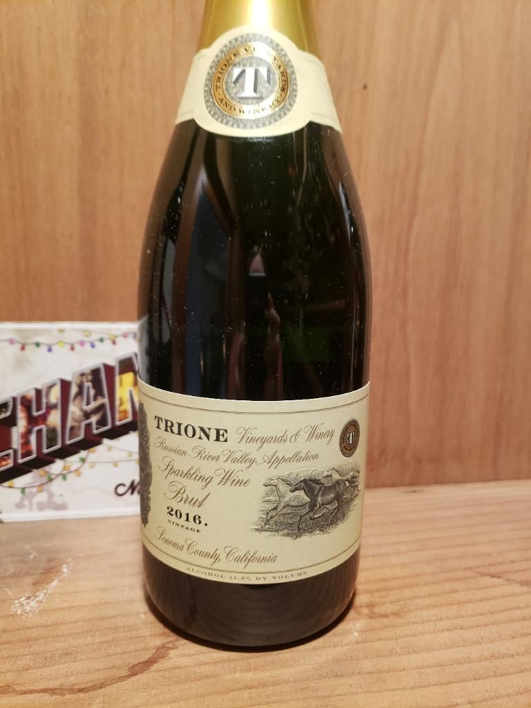 2016 Trione Sparkling Wine Brut, USA, California, Sonoma County