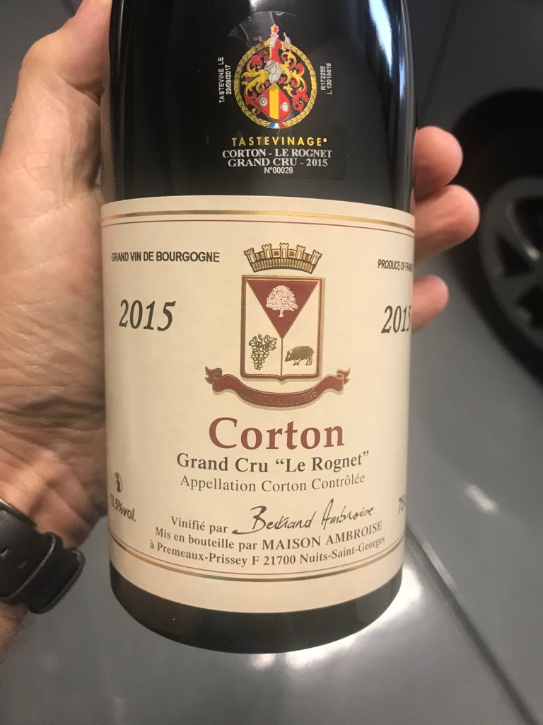 2015 Maison Bertrand Ambroise CortonLe France, Burgundy, Côte