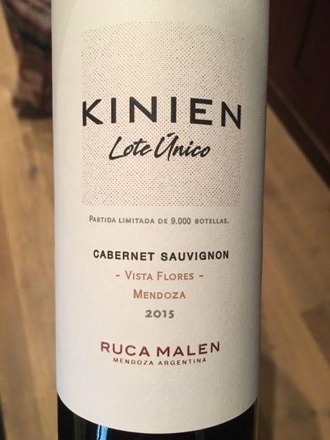 Kinien Cabernet Sauvignon mendoza 750ml (7798090851901)