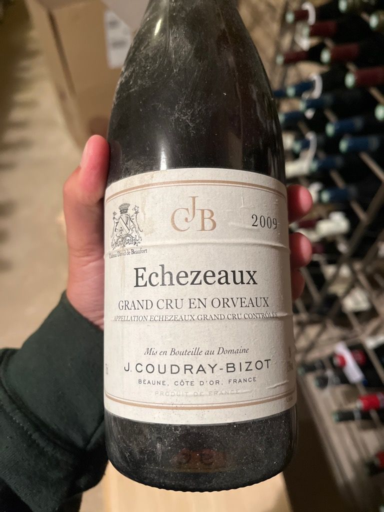 2009 Domaine J Coudray-Bizot Echezeaux En Orveaux - CellarTracker