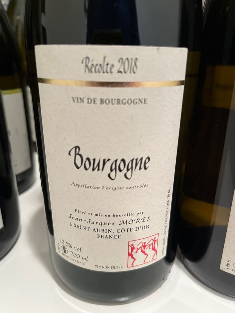 2018 JeanJacques Morel SaintAubin Blanc, France, Burgundy, Côte de