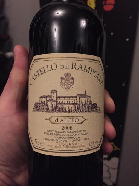 2008 Castello dei Rampolla d'Alceo - CellarTracker