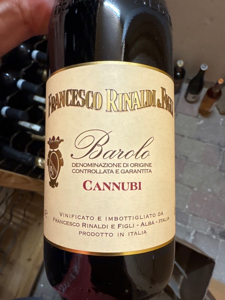 2021 Francesco Rinaldi e Figli Barolo Cannubi, Italy, Piedmont, Langhe ...
