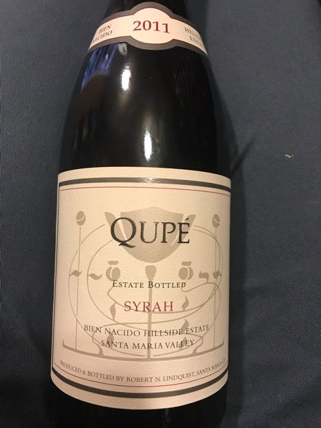 Qupe bien nacido hillsde syrah 6pk 750m (850755000776)