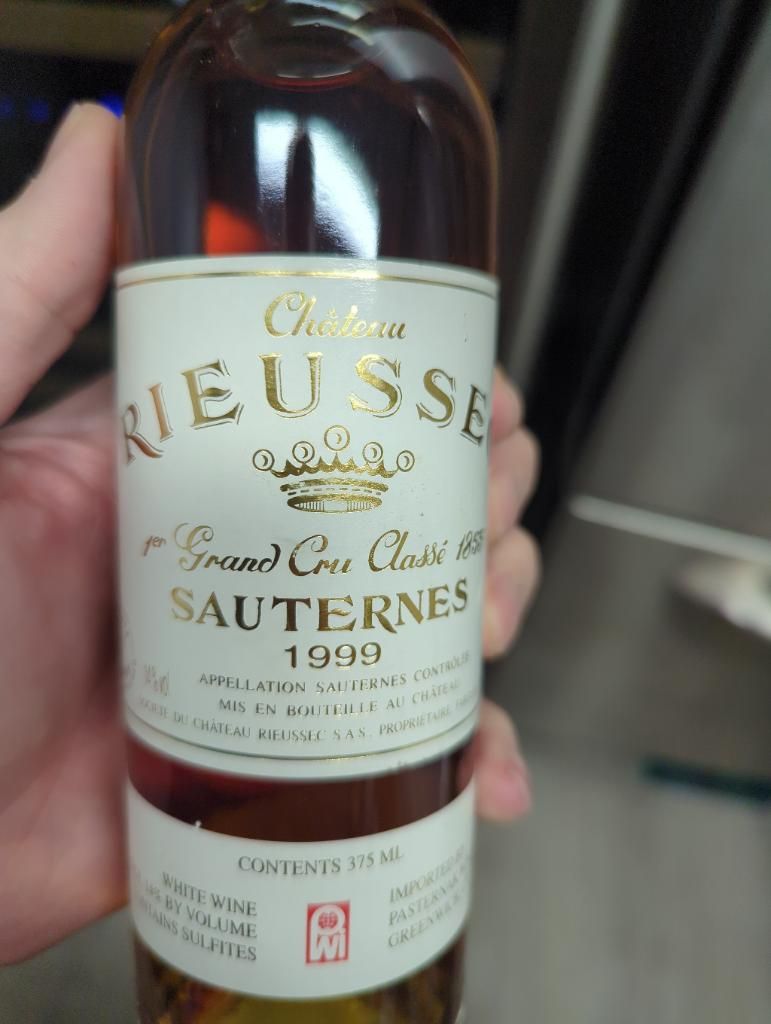 1999 Château Rieussec - CellarTracker