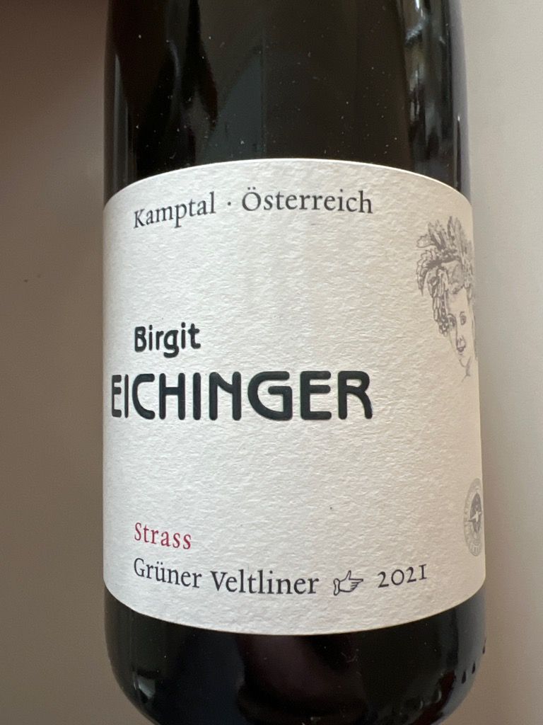 2021 Birgit Eichinger Grüner Veltliner Strass, Austria ...