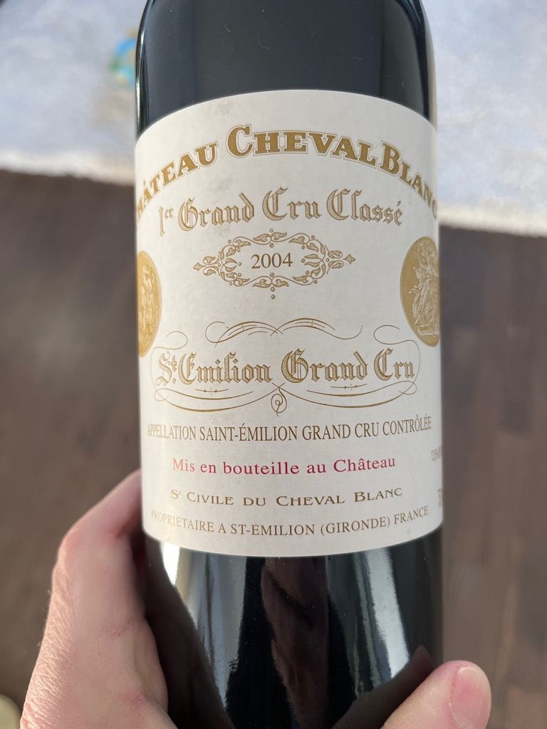 ワイン Chateau Cheval Blanc 2004 750ml 楽天市場】Château Cheval Blanc 2004 / シャトー シュヴァル