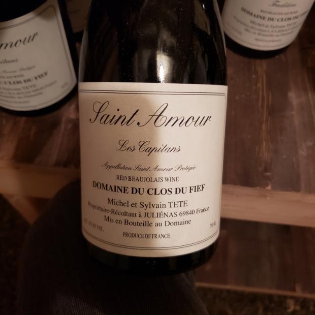 2019 Michel Tête SaintAmour Les Capitans Domaine du Clos du Fief