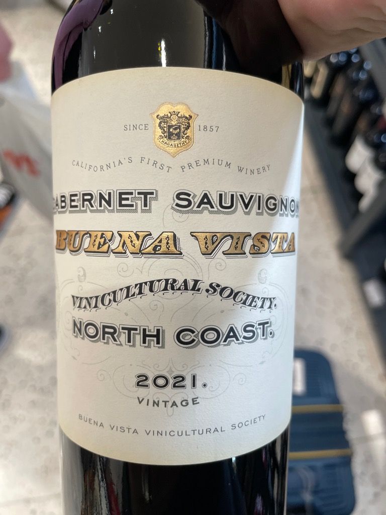 2021 Buena Vista Sauvignon Chateau Buena Vista North Coast