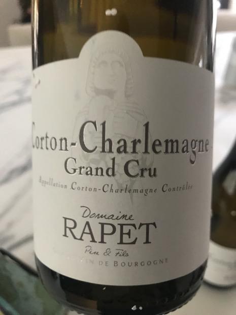 2022 Rapet Père et Fils Corton-Charlemagne - CellarTracker 2022 Rapet Père et Fils Corton-Charlemagne - CellarTracker