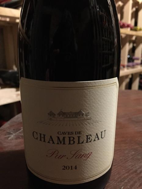 2014 Domaine de Chambleau Caves de Chambleau 