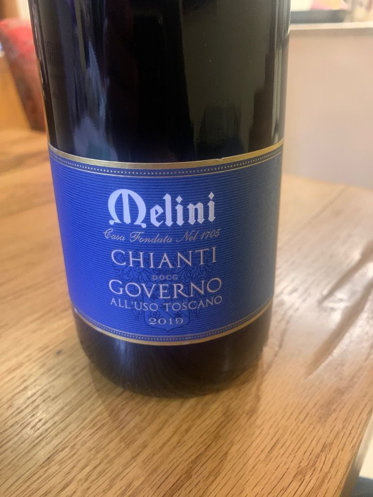 2019 Melini Chianti Governo all\'uso CellarTracker - Toscano