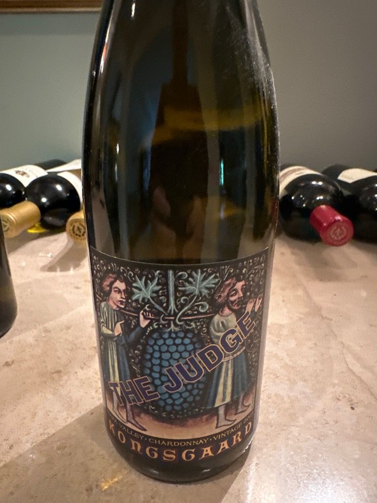 2021 Kongsgaard Chardonnay The Judge - CellarTracker