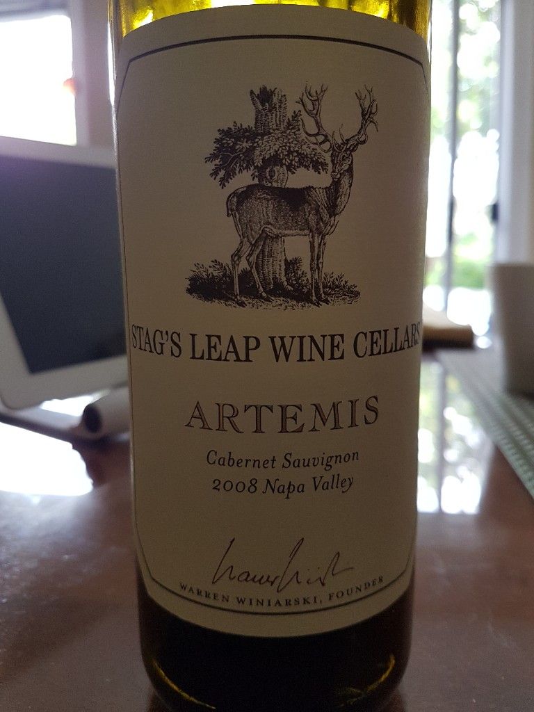 2008 Stag's Leap Wine Cellars Cabernet Sauvignon Artemis