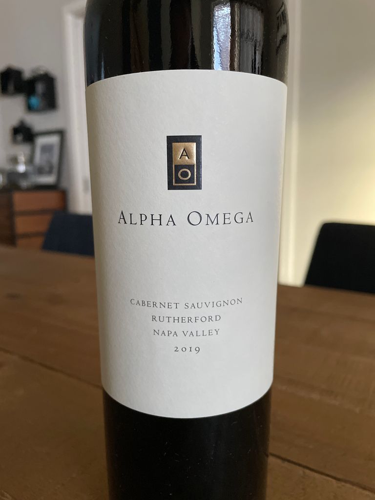 2019 Alpha Omega Cabernet Sauvignon Rutherford CellarTracker