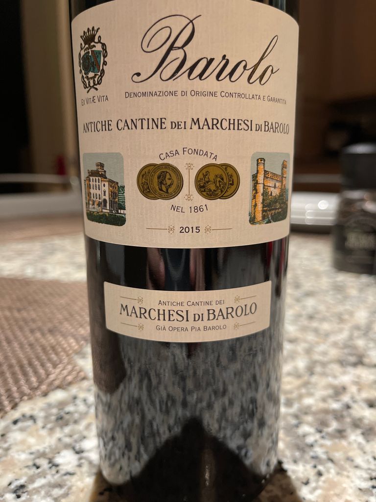 2015 Marchesi di Barolo Barolo - CellarTracker