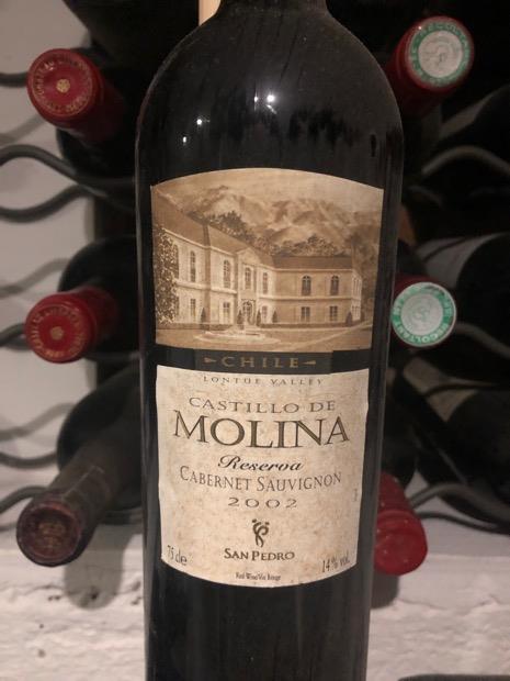 2016 Castillo de Molina Cabernet Sauvignon Reserva - CellarTracker