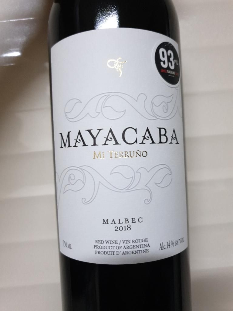 2019 Mi Terruño Malbec Mayacaba, Argentina, Mendoza CellarTracker