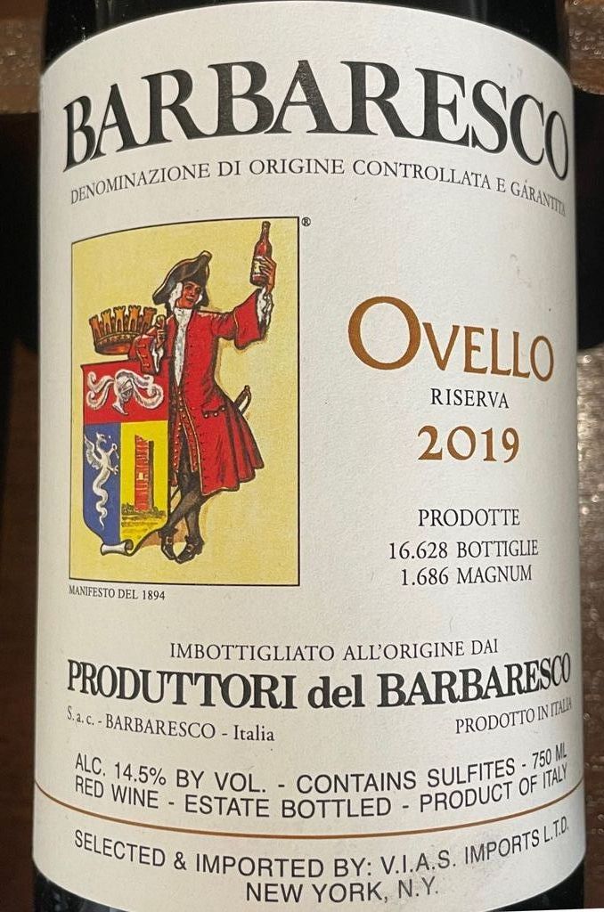 2019 Produttori del Barbaresco Barbaresco Riserva Ovello