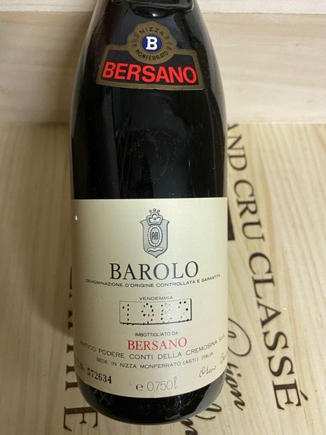 1989 Bersano Barolo Riserva Speciale - CellarTracker