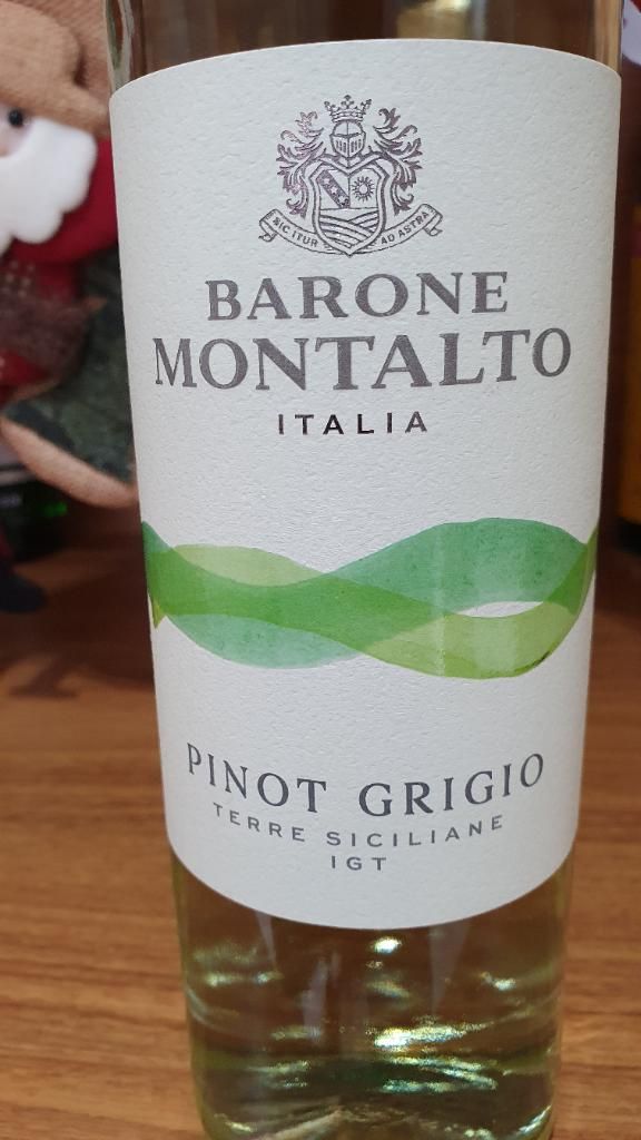 2019 Barone Montalto Pinot Grigio, Italy - CellarTracker
