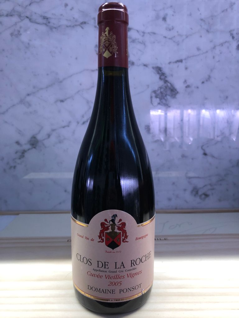 希少CLOSDELAROCHE2000CuvéeVieillesVignes 2000 Domaine Ponsot Clos de la Roche Vieilles Vignes