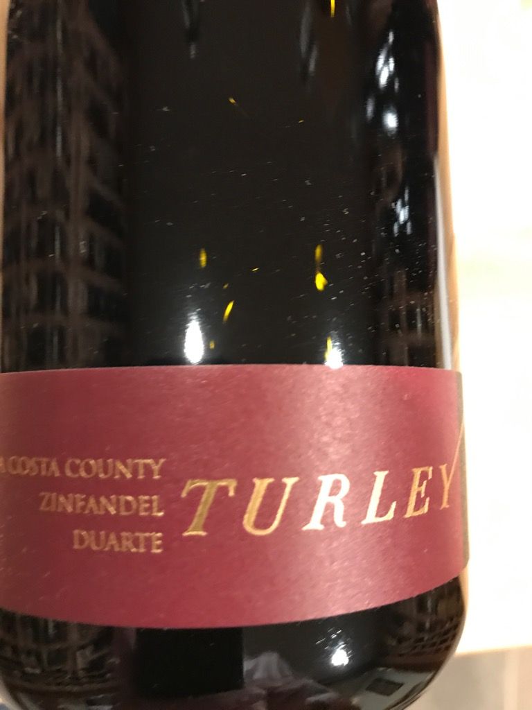 2019 Turley Zinfandel Duarte, USA, California, San Francisco Bay