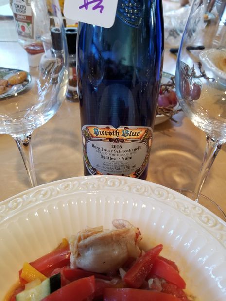 2016 Ferdinand Pieroth Burg-Layer Schloßkapelle Pieroth Blue