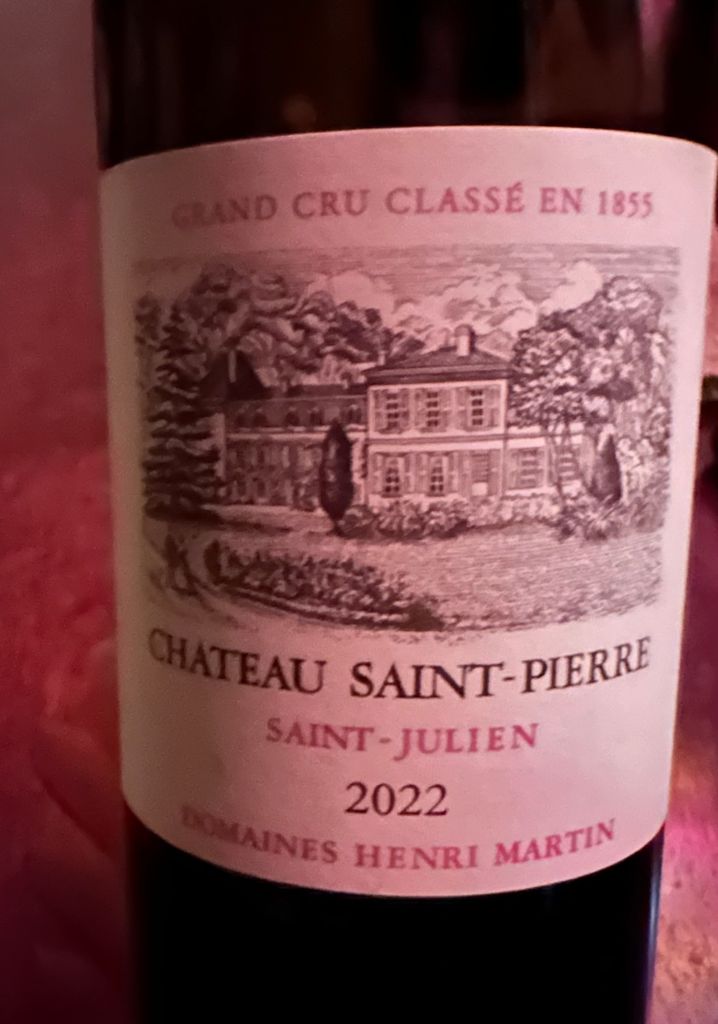 2022 Château Saint-Pierre - CellarTracker