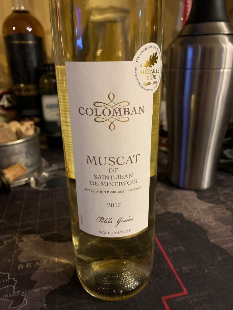 2017 Colomban Muscat de Saint Jean de Minervois - CellarTracker