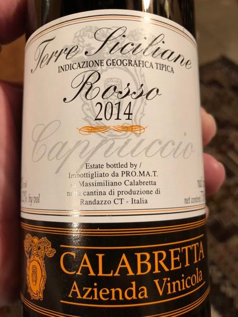 2014 Calabretta Sicilia, Italy, Sicily, Sicilia - CellarTracker