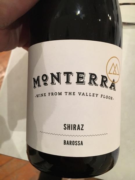 2016 Monterra Shiraz, Australia, South Australia, Barossa, Barossa ...