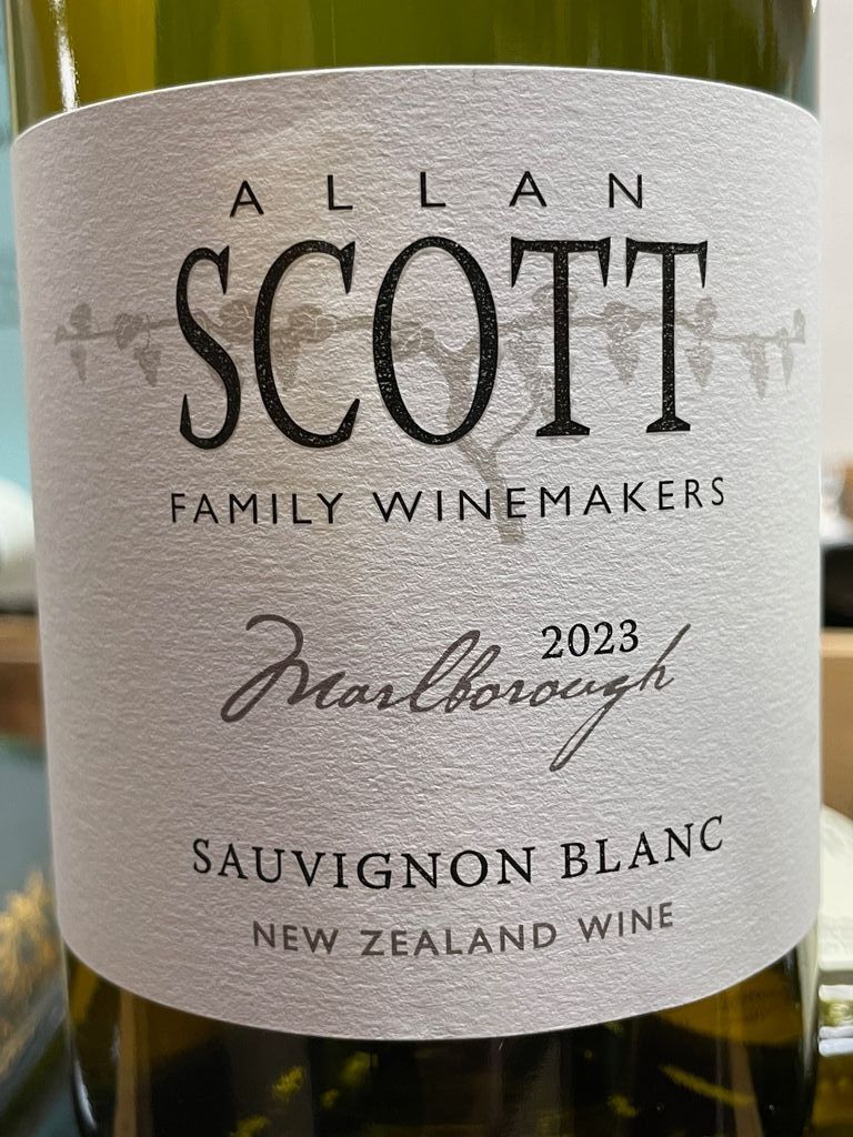 2023 Allan Scott Sauvignon Blanc, New Zealand, South Island
