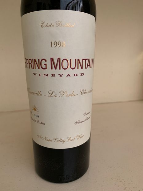 ワイン Mountain View Cabernet Sauvignon 1998 ワイン Mountain View Cabernet Sauvignon 1998 1998 Estate