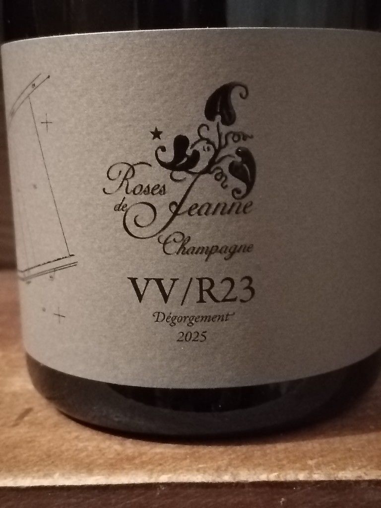 N.V. Roses de Jeanne / Cédric Bouchard Champagne VV/R23