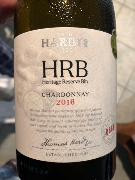 2016 Hardys Chardonnay HRB D668, Australia - CellarTracker