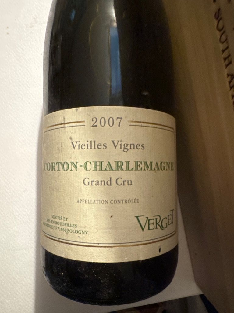 2003 Verget Corton-Charlemagne Caniculus Vieilles Vignes