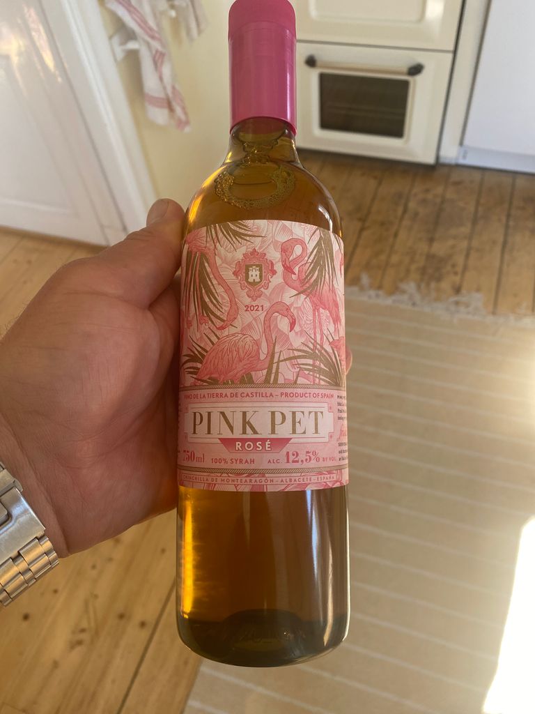 2021 Bodega Los Aljibes Tempranillo Pink Pet Rosé, Spain, CastillaLa