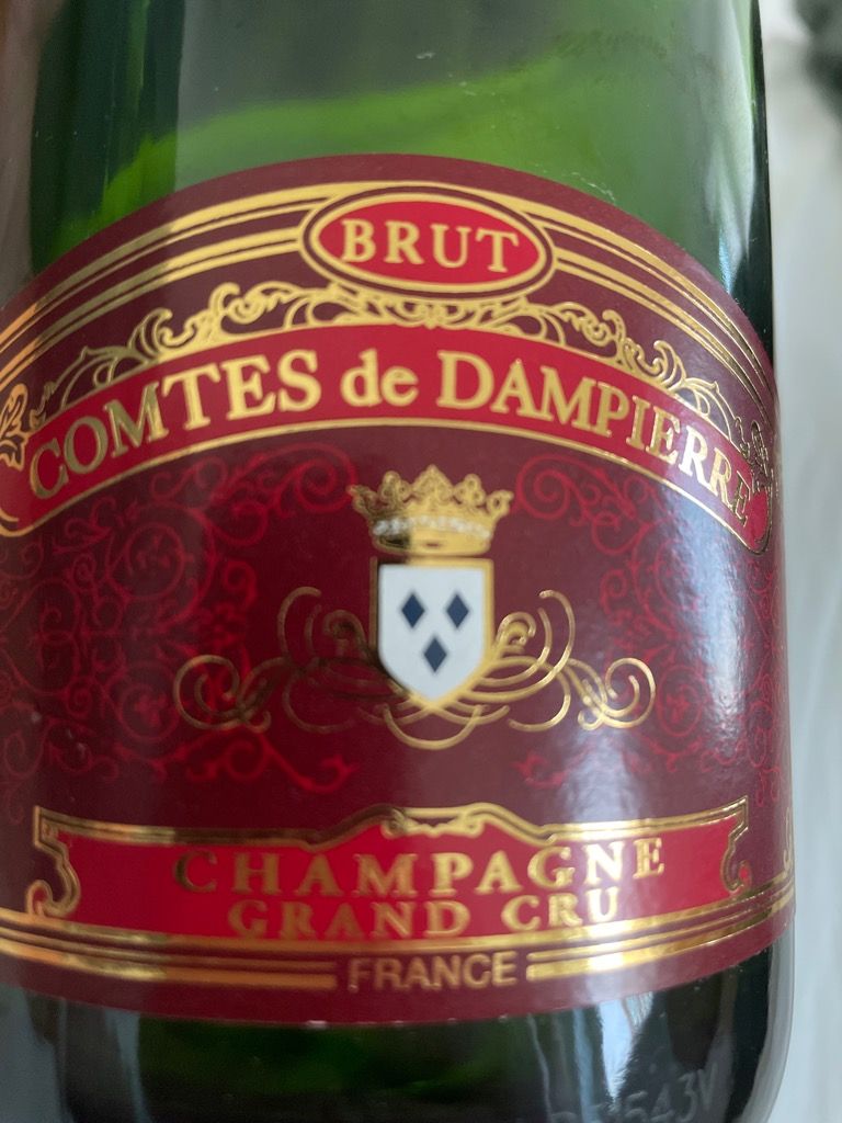 2012 Comte Audoin de Dampierre Champagne Grand Cru Family Reserve, France, Champagne, Champagne