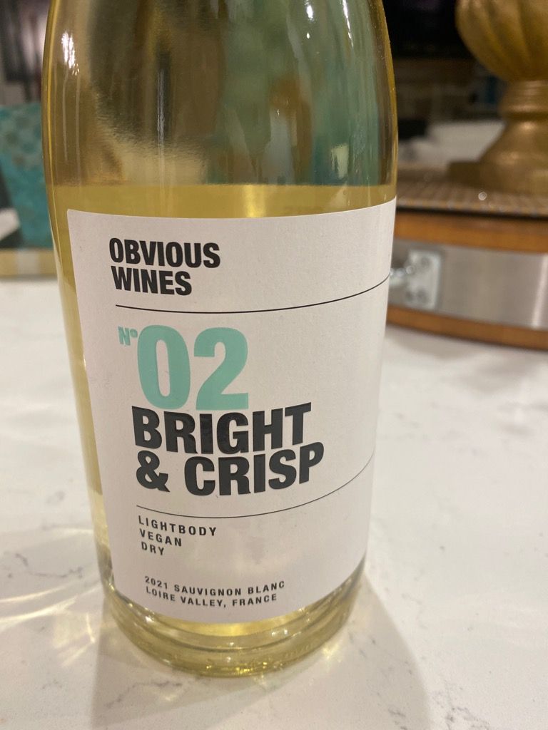 2021 Obvious Wines No. 2 Bright & Crisp, France, Loire Valley ...