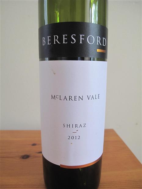Beresford mclaren shiraz / cab. sauv. (9315212002881)