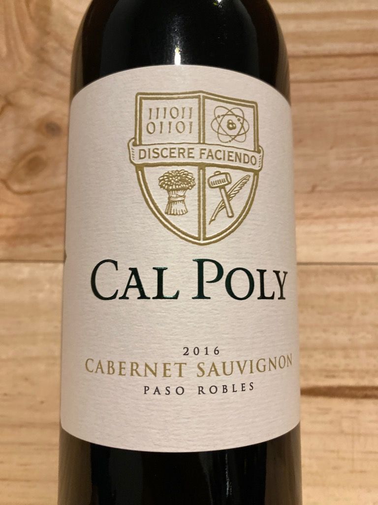 2021 Cal Poly Cabernet Sauvignon, USA, California, Central Coast, Paso ...