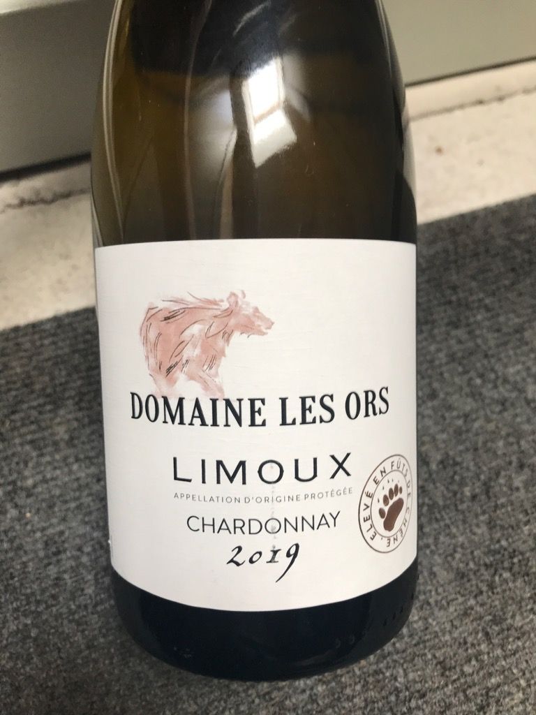 2020 Domaine les Ors Limoux, France, Languedoc Roussillon, Languedoc