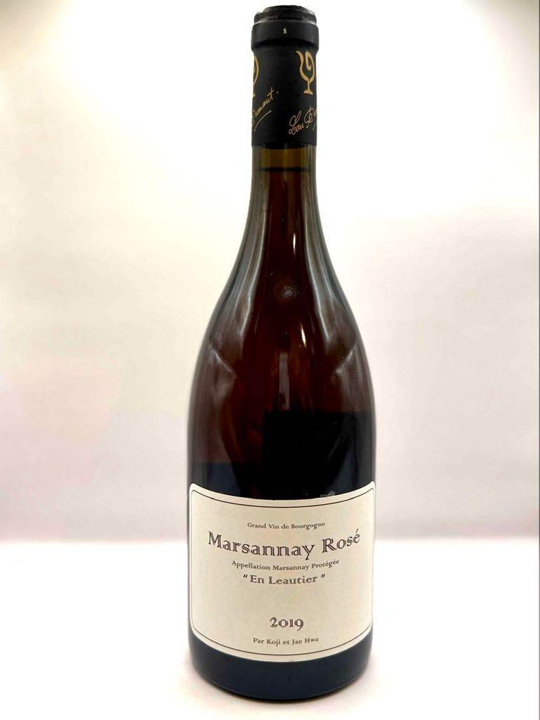 Marsannay Rosé 2019 En Leutier 2019 Domaine Koji et Jae Hwa Marsannay Rosé En Leautier