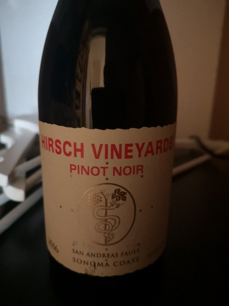 2018 Hirsch Vineyards Pinot Noir San Andreas Fault - CellarTracker